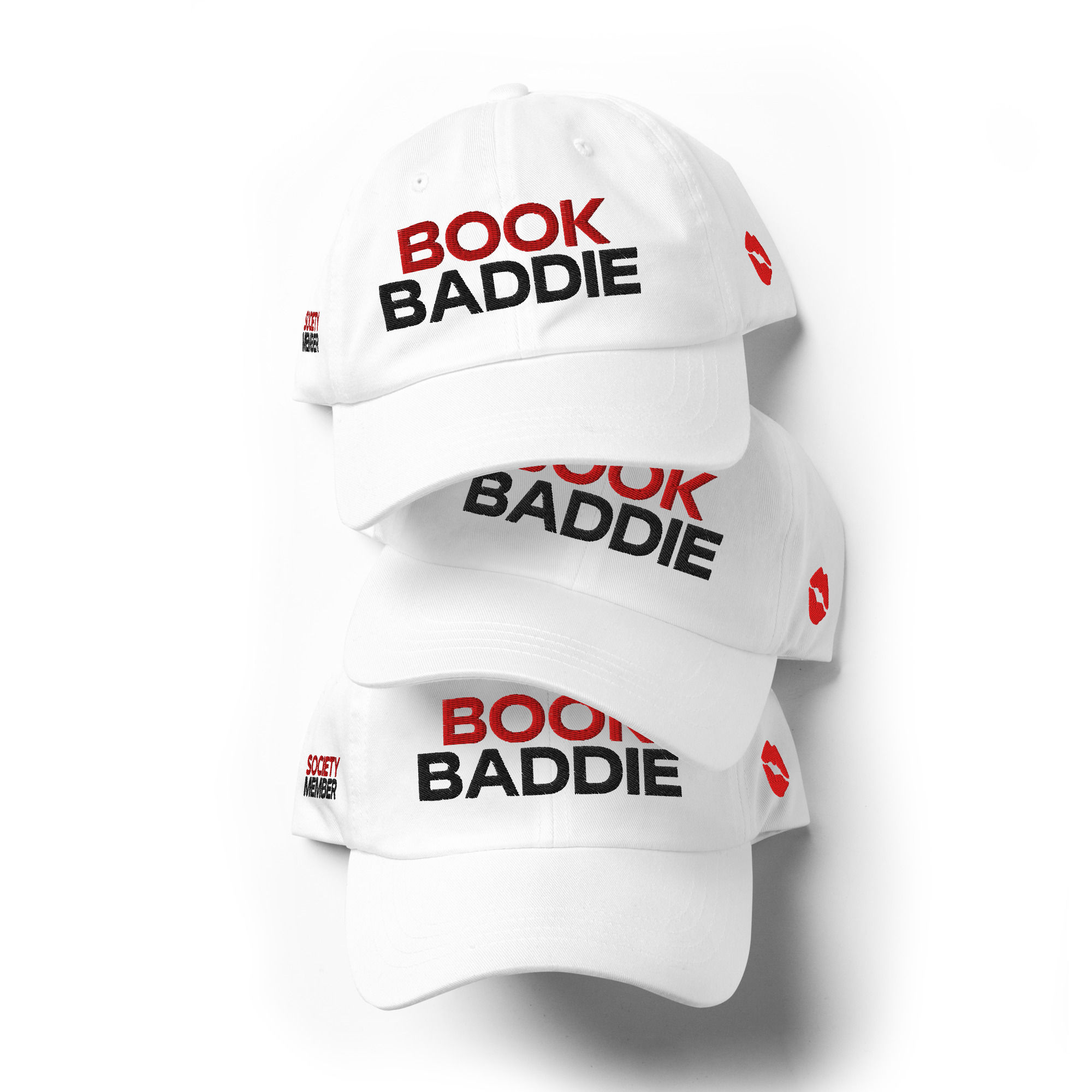 Book Baddie Society Hat – Ivory Edition