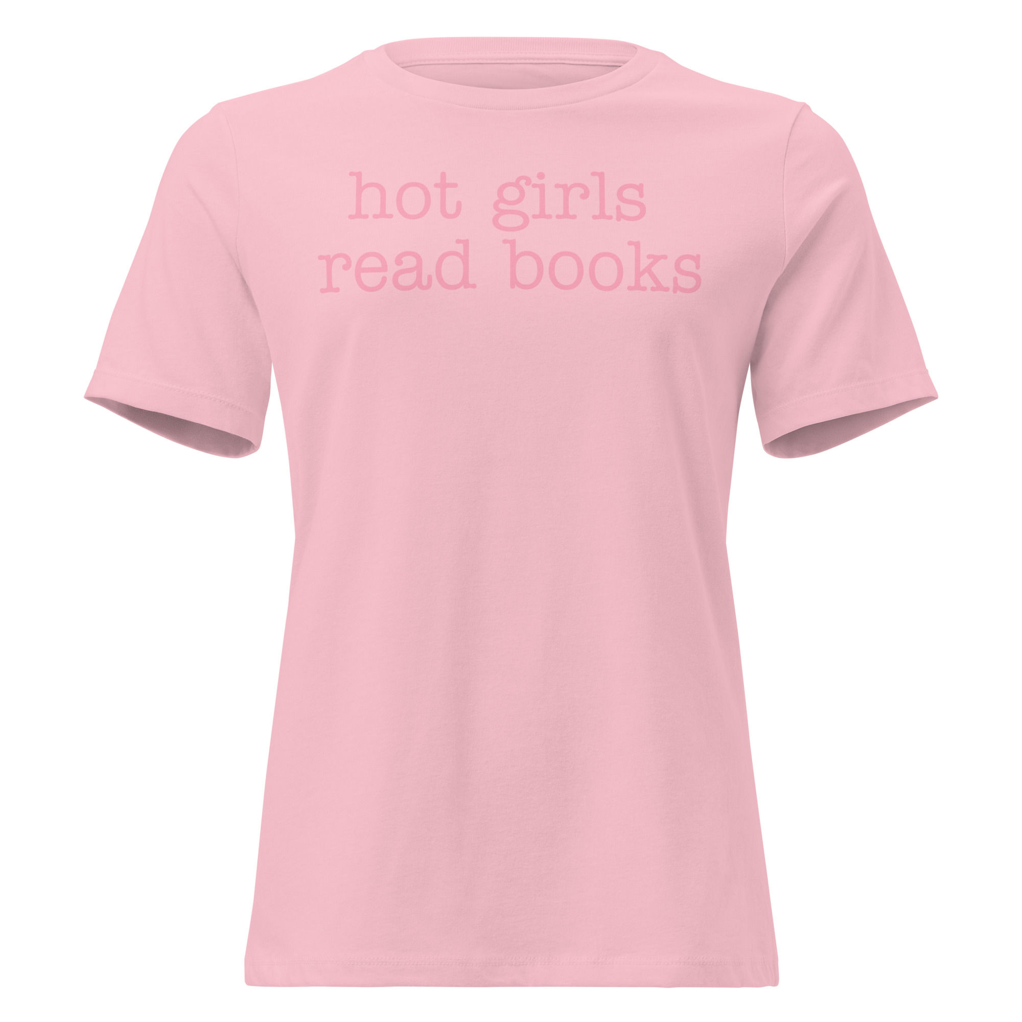 Hot Girls Read Books Tee — Pink Edition