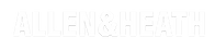 Allen & Heath White Logo