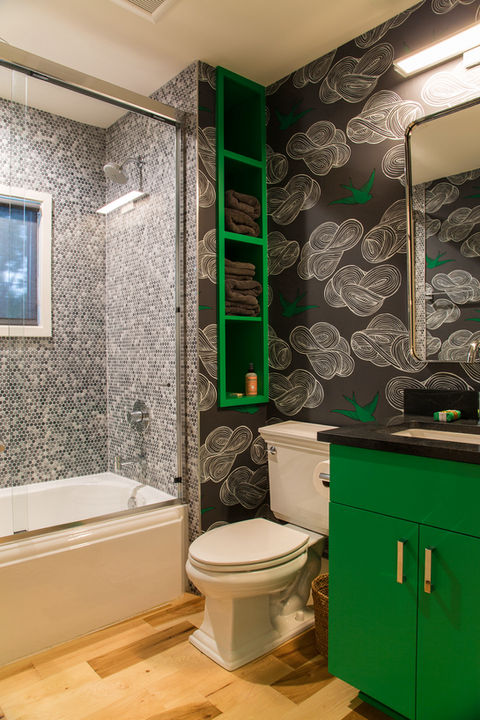 Katie Hastings Architecture Remodeled bathroom Austin, TX