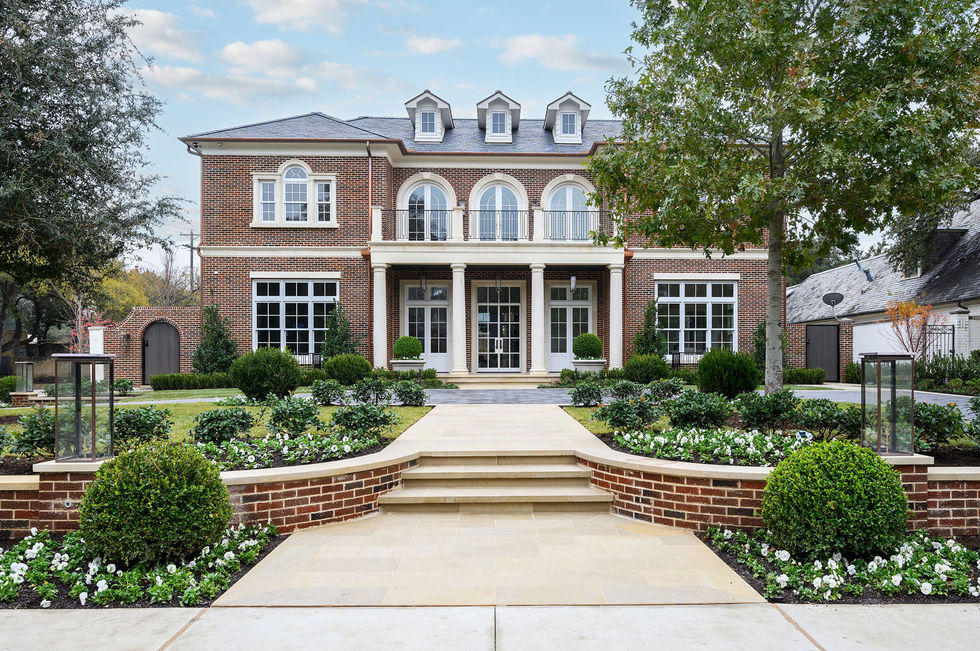 Luxury Dallas estate exterior