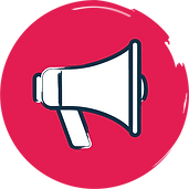 Megaphone Icon - Red Background.png