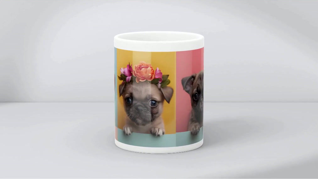MUG 393 cut baby animal