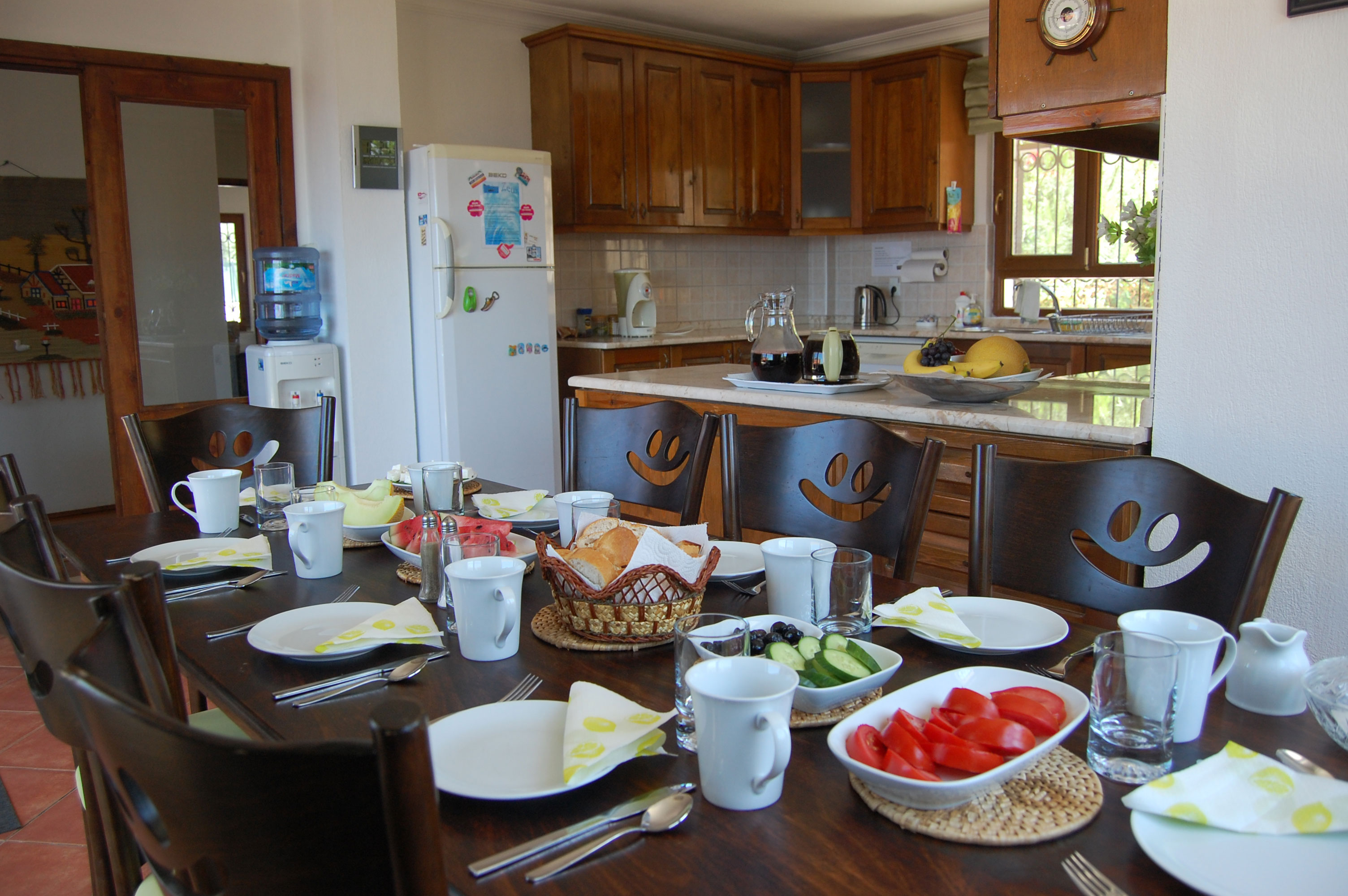 Breakfast inside