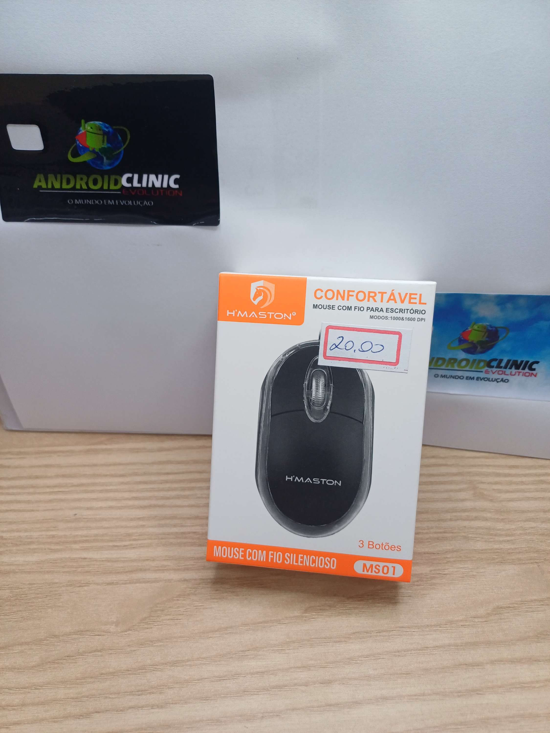 MOUSE HAMASTON MS-01 COM FIO