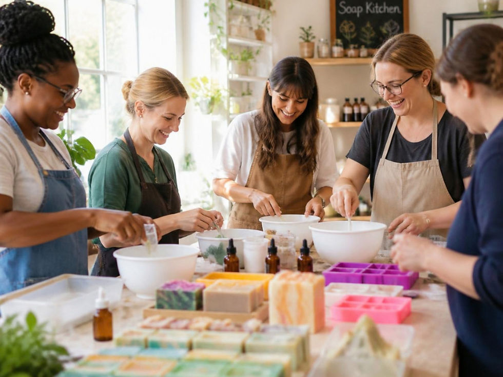 Make Your Own Soap Workshop in Dubai Gift Voucher - Ithara.ae