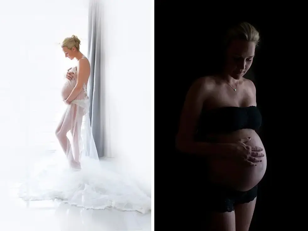 Thumbnail: Indoor Maternity Photoshoot in Dubai