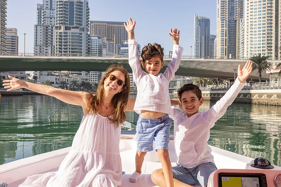 Thumbnail: Romantic Waterfront Views - Abra Cruise for Two from Dubai Marina X