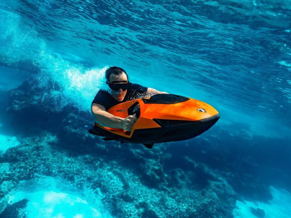 Dive and Glide on a 30-Min Seabob Adventure in Dubai