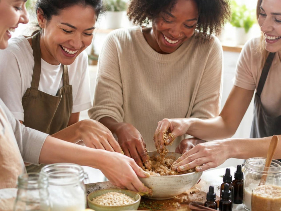 Create Your Own Body Scrub Workshop Gift Voucher - Ithara.ae