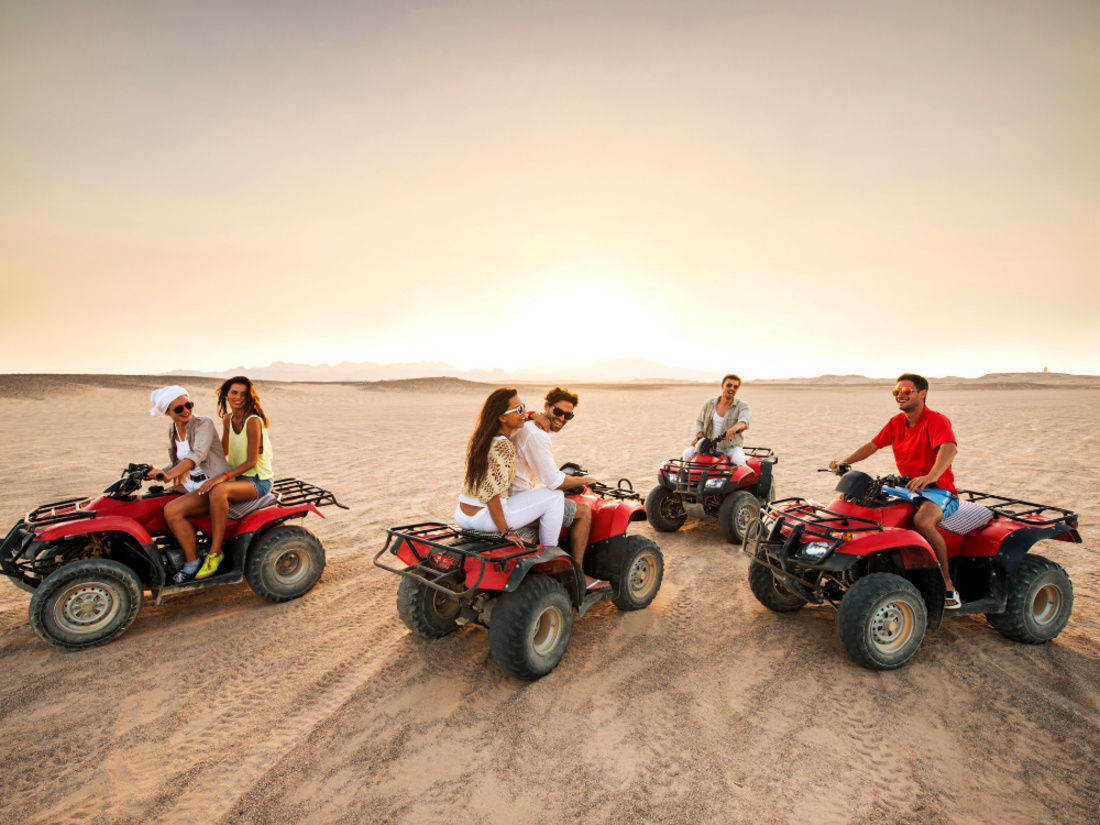 Thrilling Quad Bike Experience for Two in Dubai Gift Voucher - Ithara.ae