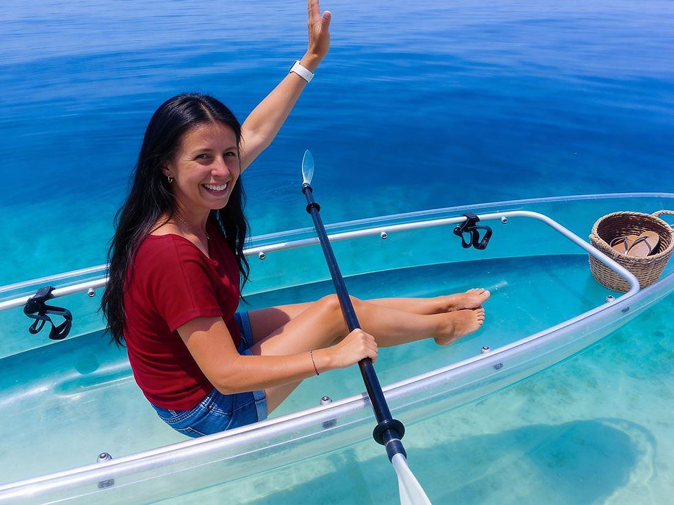 Explore the Waters on a Clear Kayak for Two in Dubai Gift Voucher - Ithara.ae