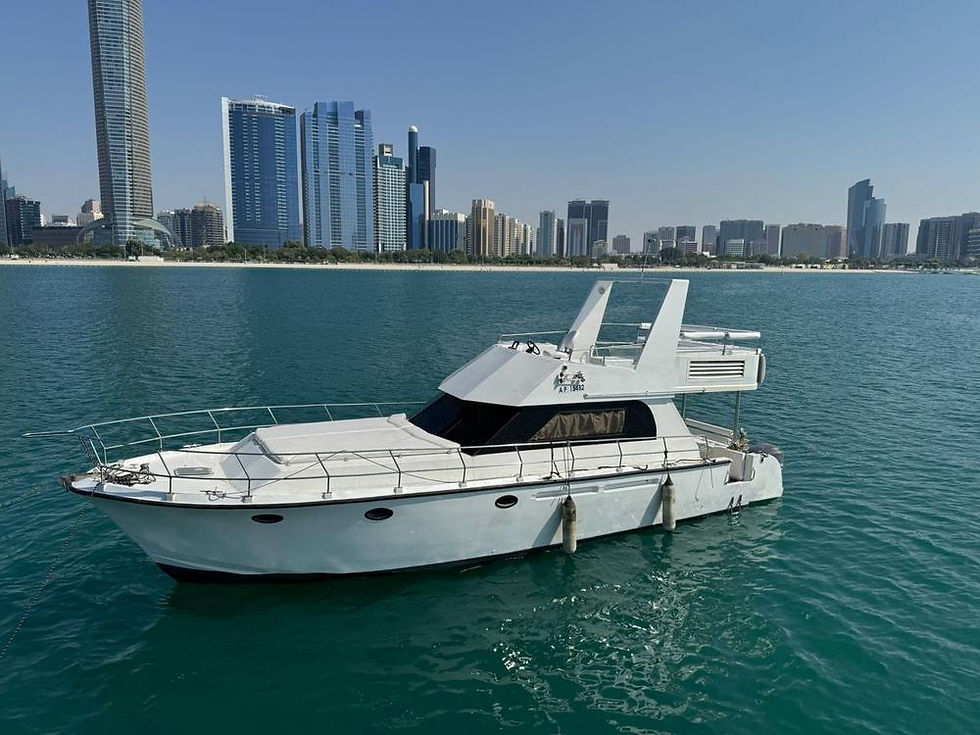 Thumbnail: Gulf Craft 48 Ft Yacht Rental in Abu Dhabi for Up to 12 Guests Gift Voucher
