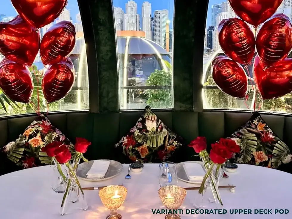 Thumbnail: 4-Course Dinner for Two in a Private Pod