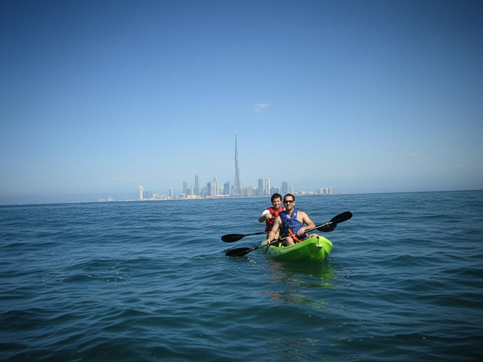 Paddle Together on a Double Kayak in Dubai Gift Voucher- Ithara.ae