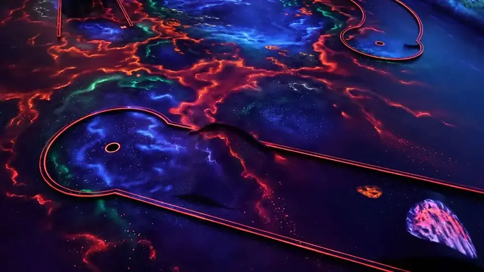 Miniatura: 3D Blacklight Minigolf Adventure for Family & Friends