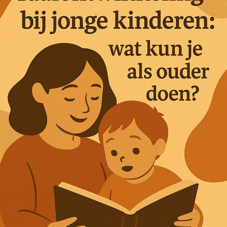 Taalontwikkeling bij jonge kinderen: wat kun je als ouder doen?