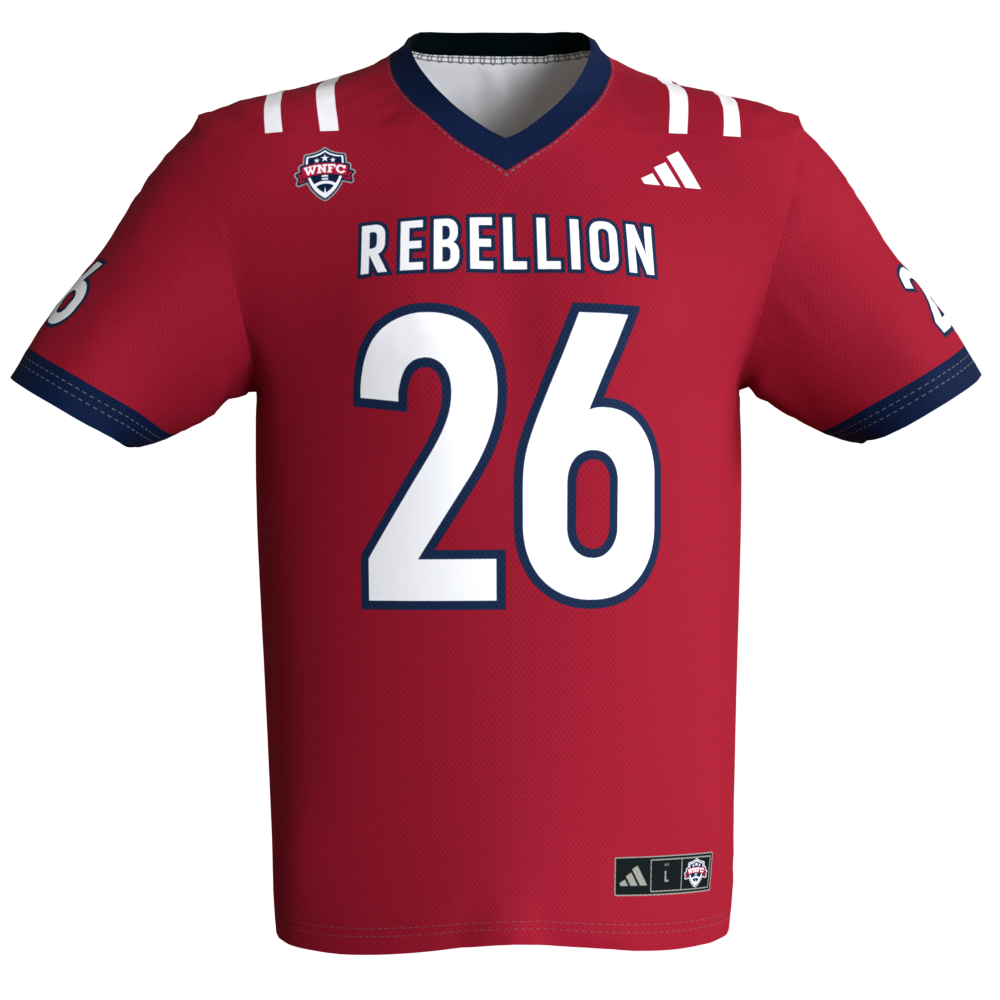 San Diego - 2026 Authentic Adidas WNFC Team Fan Jersey -Rebellion