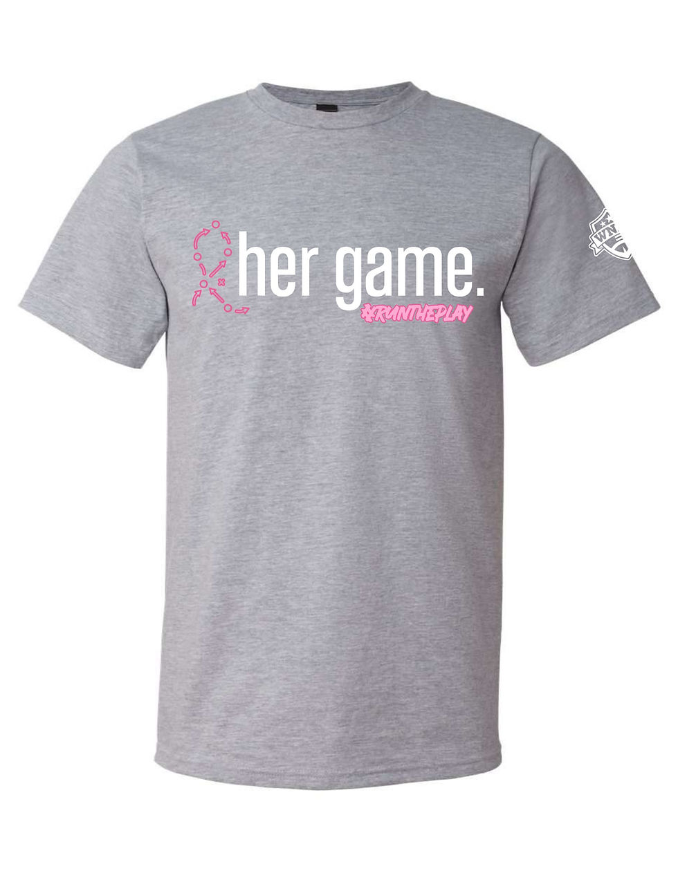 Thumbnail: Her Game "Run The Play" Shirts