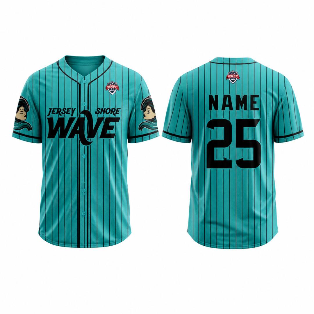 Jersey Shore Wave - WNFC Fall Classic Team Baseball Jersey -Personalized