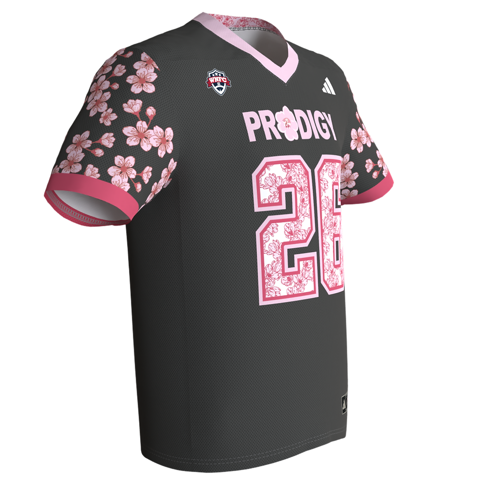 Thumbnail: Washington - 2026 Authentic Adidas WNFC Team Fan Jersey - Prodigy Grey