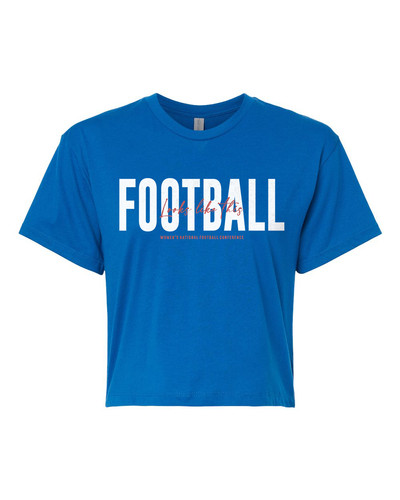 Football Looks Like This™ Crop Tee | WNFC