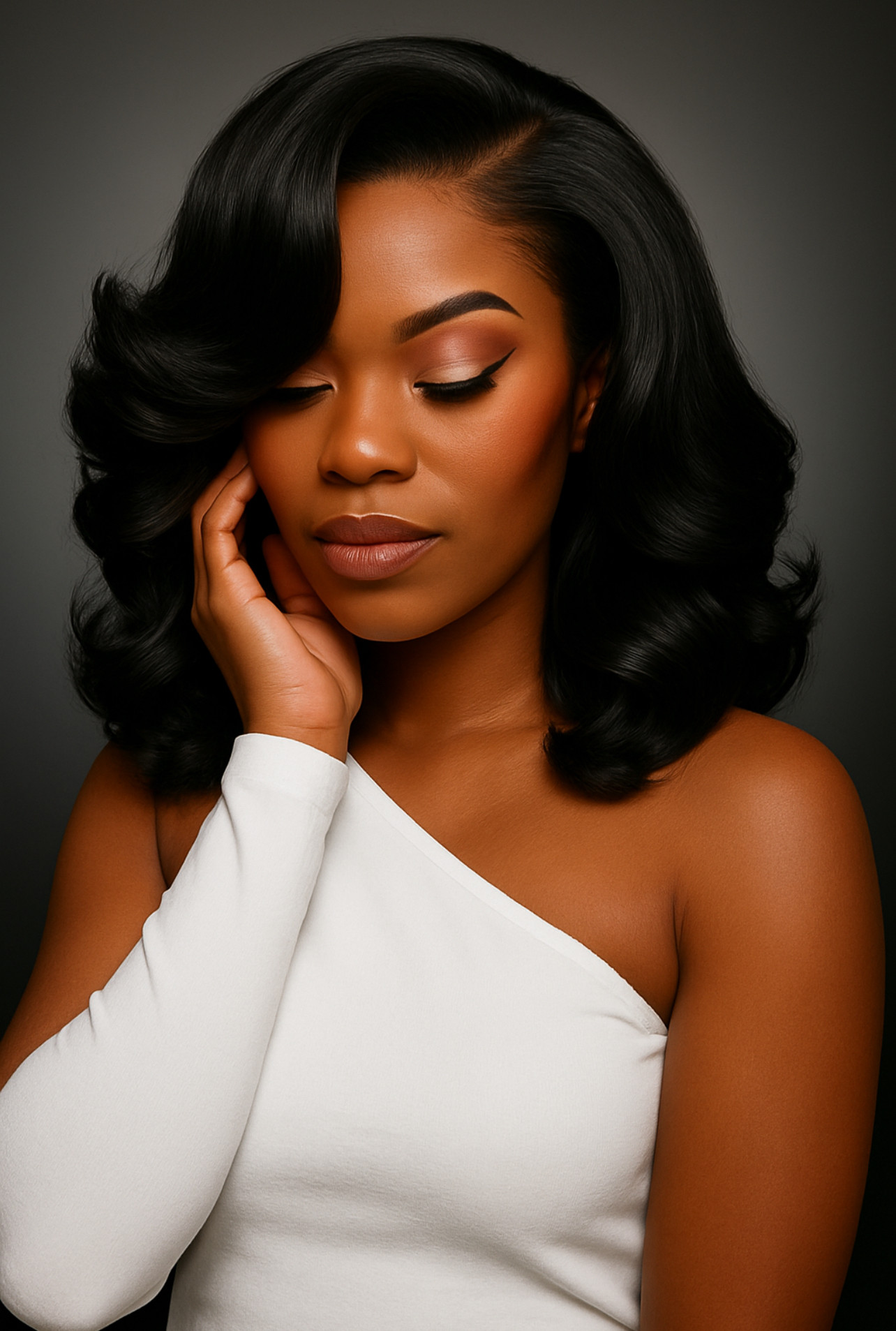 Bouncy Double Drawn Body Wave Glue-less Wig