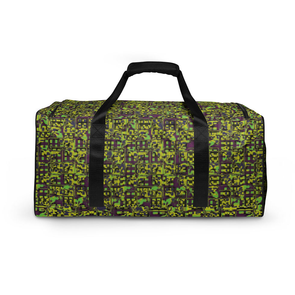 Thumbnail: BBE Camo Duffle Bag
