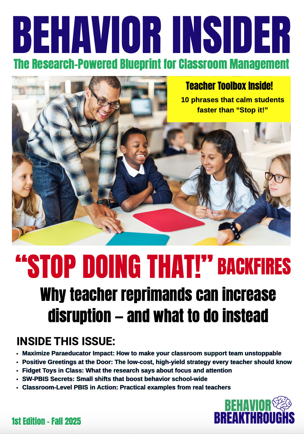 Behavior Insider Fall 2025