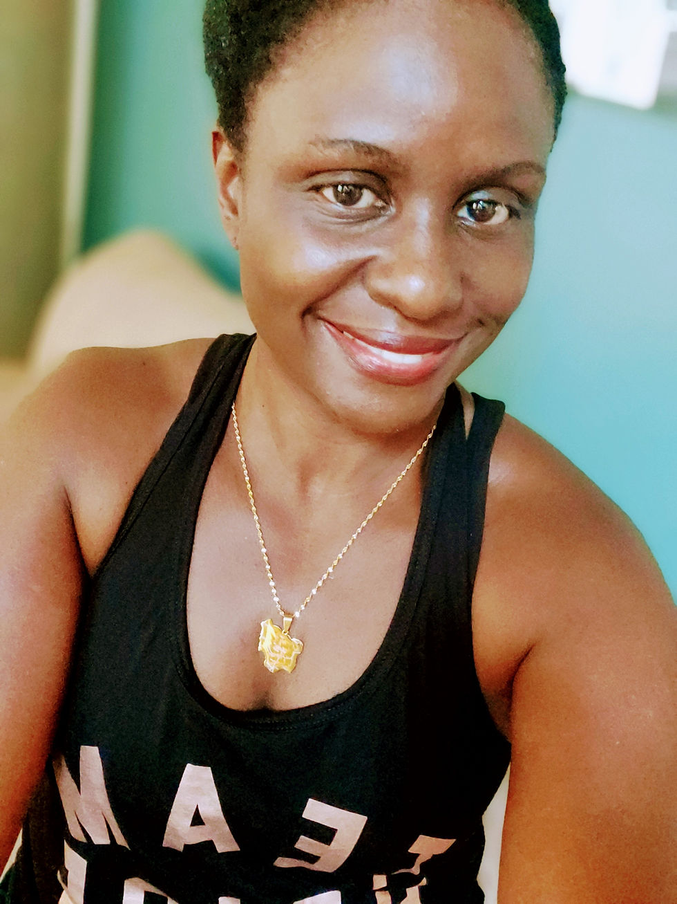 Thumbnail: Stainless Steel Nigeria Map Necklace