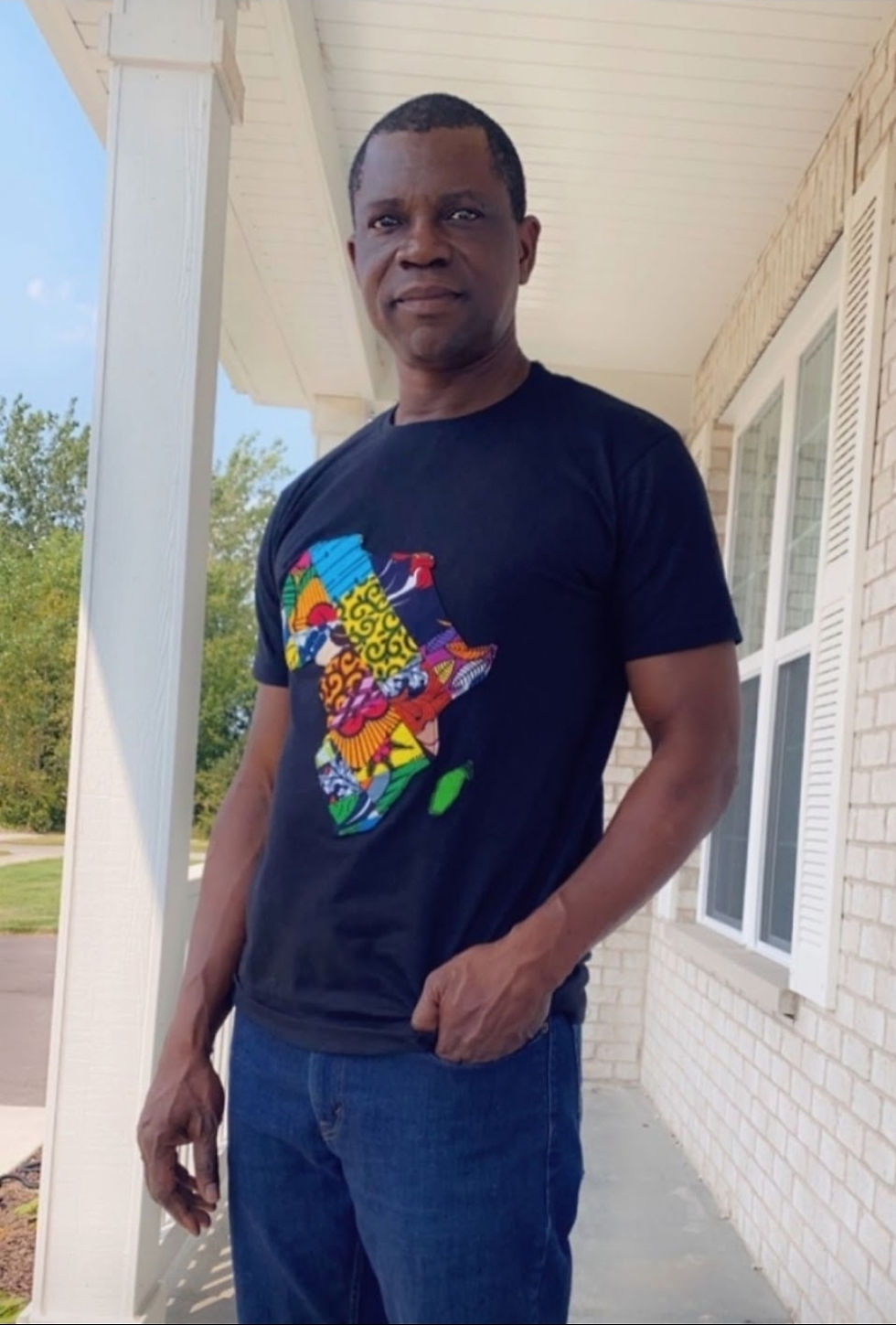 Thumbnail: African Map T Shirt - Unisex