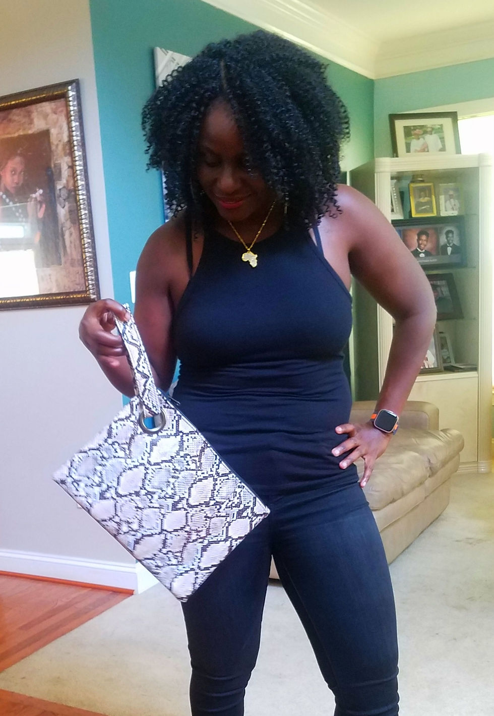 Thumbnail: Snakeskin Clutch