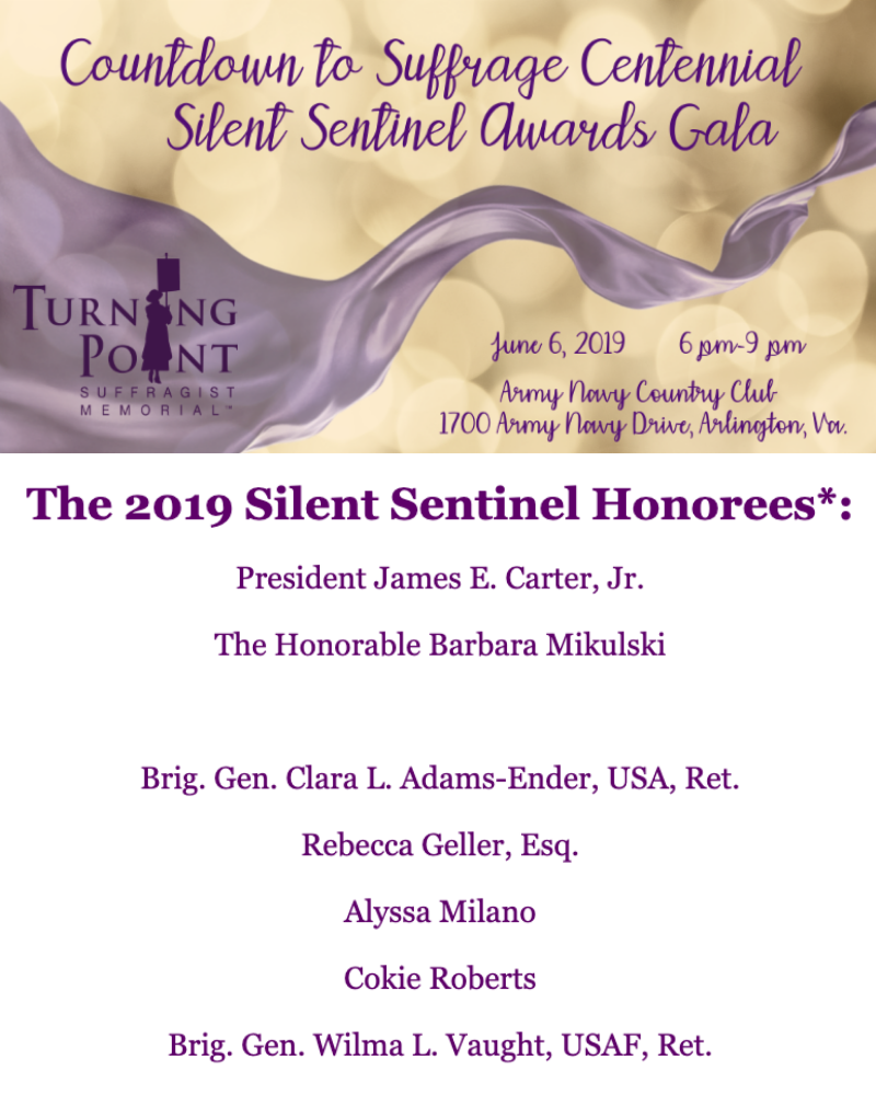Silent Sentinel Award Honorees