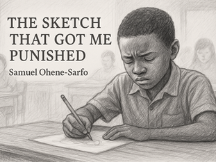 The Sketch That Got Me Punished; A True Story of Pain, Passion, and Purpose