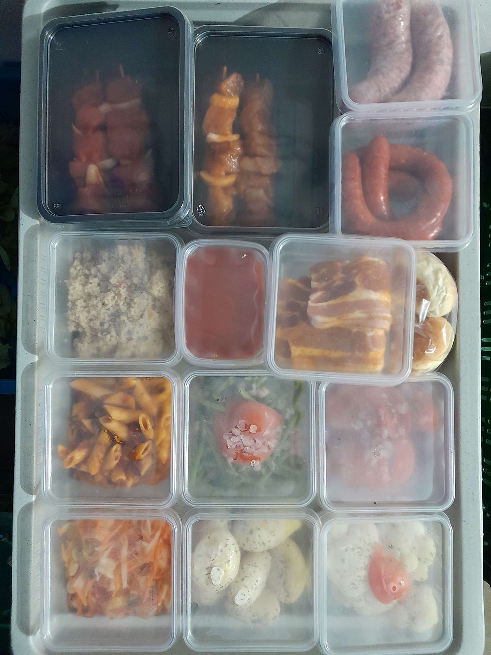 BBD Barbecue 3 + accompagnement de crudités