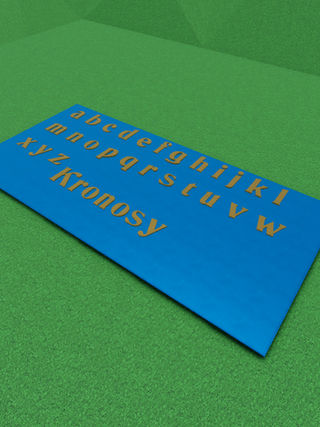 Kronosy's Fantasy Letters (Lowercase)