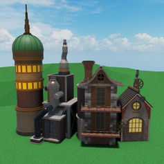Steampunk Buildings