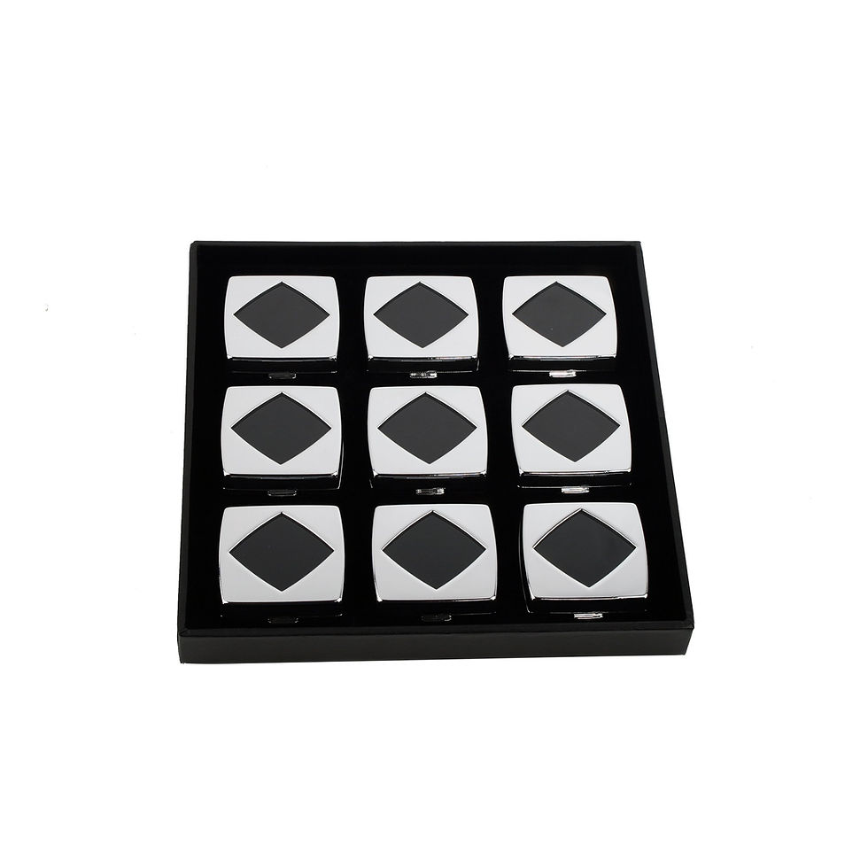 DK21670-9 Diamond Display Box Set – Premium Metal Tray for Gemstone Presentation