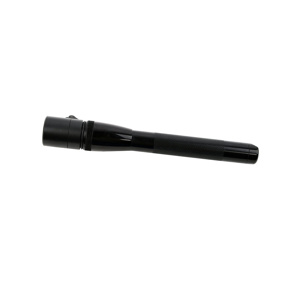 Thumbnail: DK09108 10x 20.5mm Triplet Diamond Loupe with Maglite Attachment – Black Finish