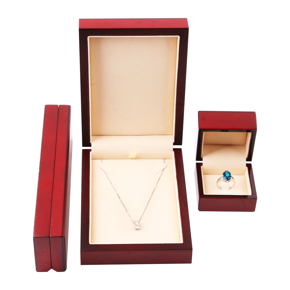 Thumbnail: DK11205 - Deluxe Wooden Jewelry Boxing Set