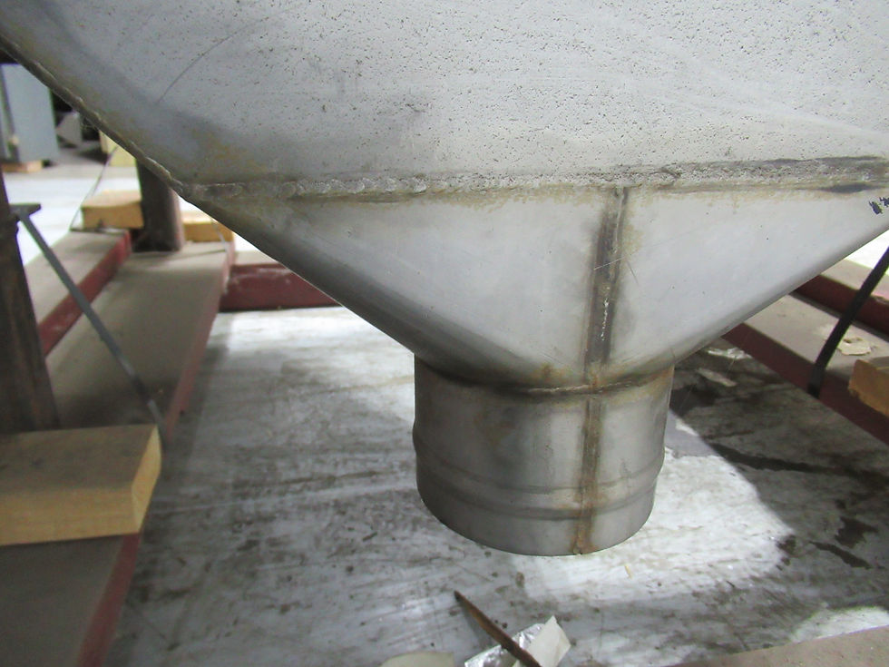 Thumbnail: 12 ft³, S/S hopper