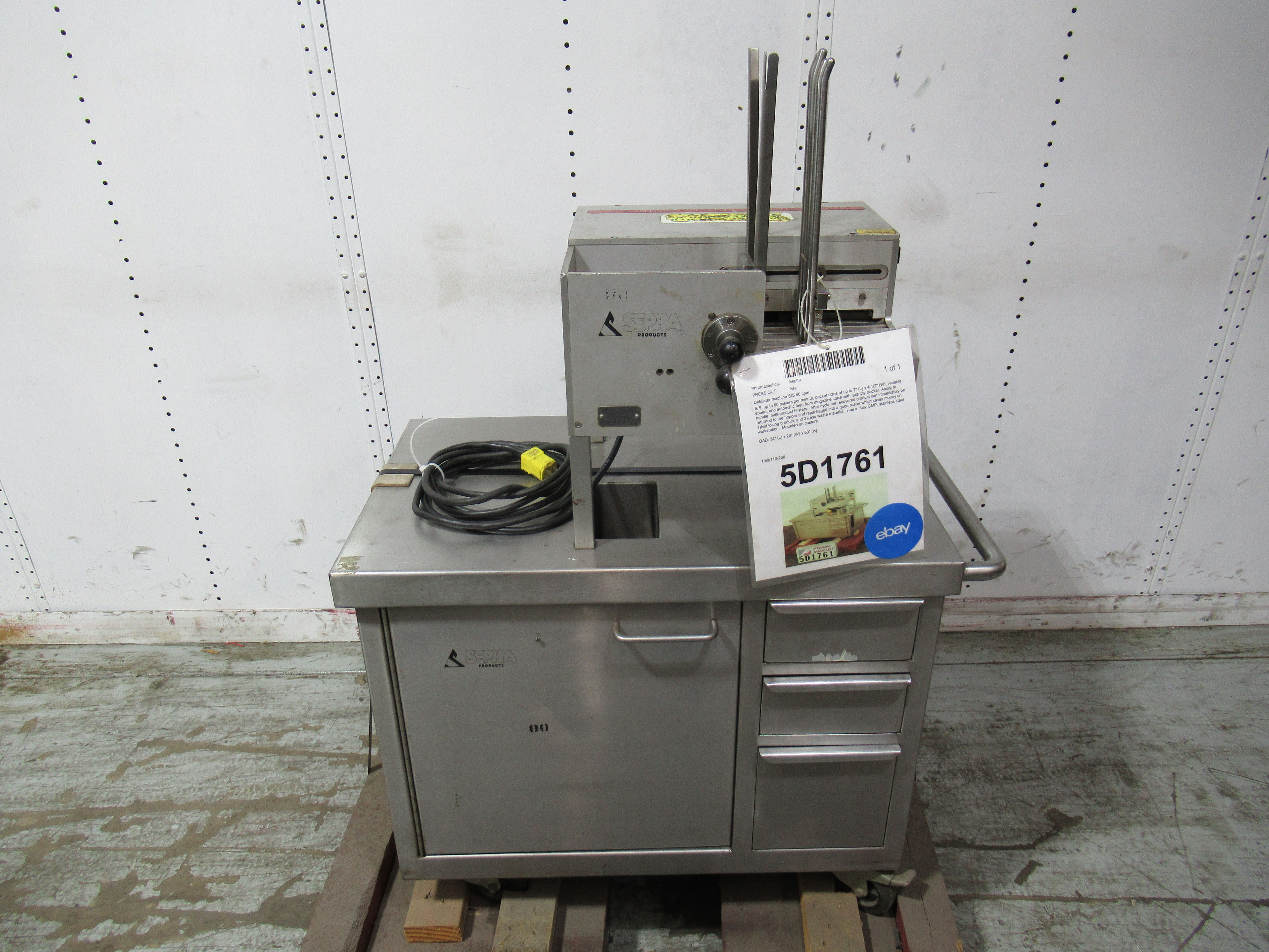 Sepha, Model Press Out