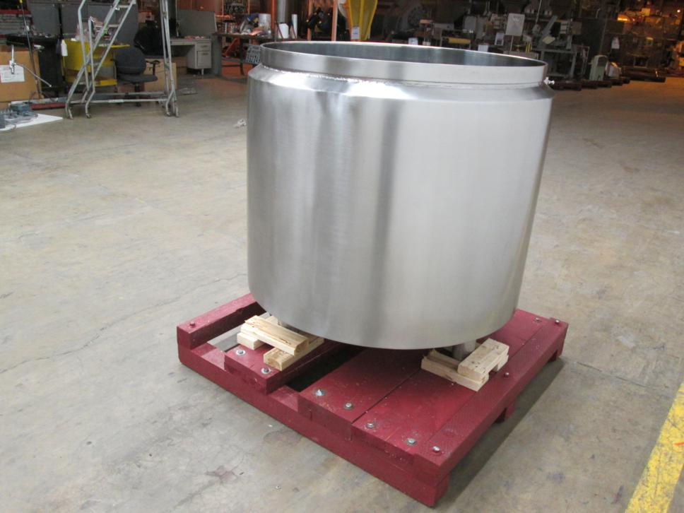 Thumbnail: 150 gallon, 316 stainless steel, insulated tank