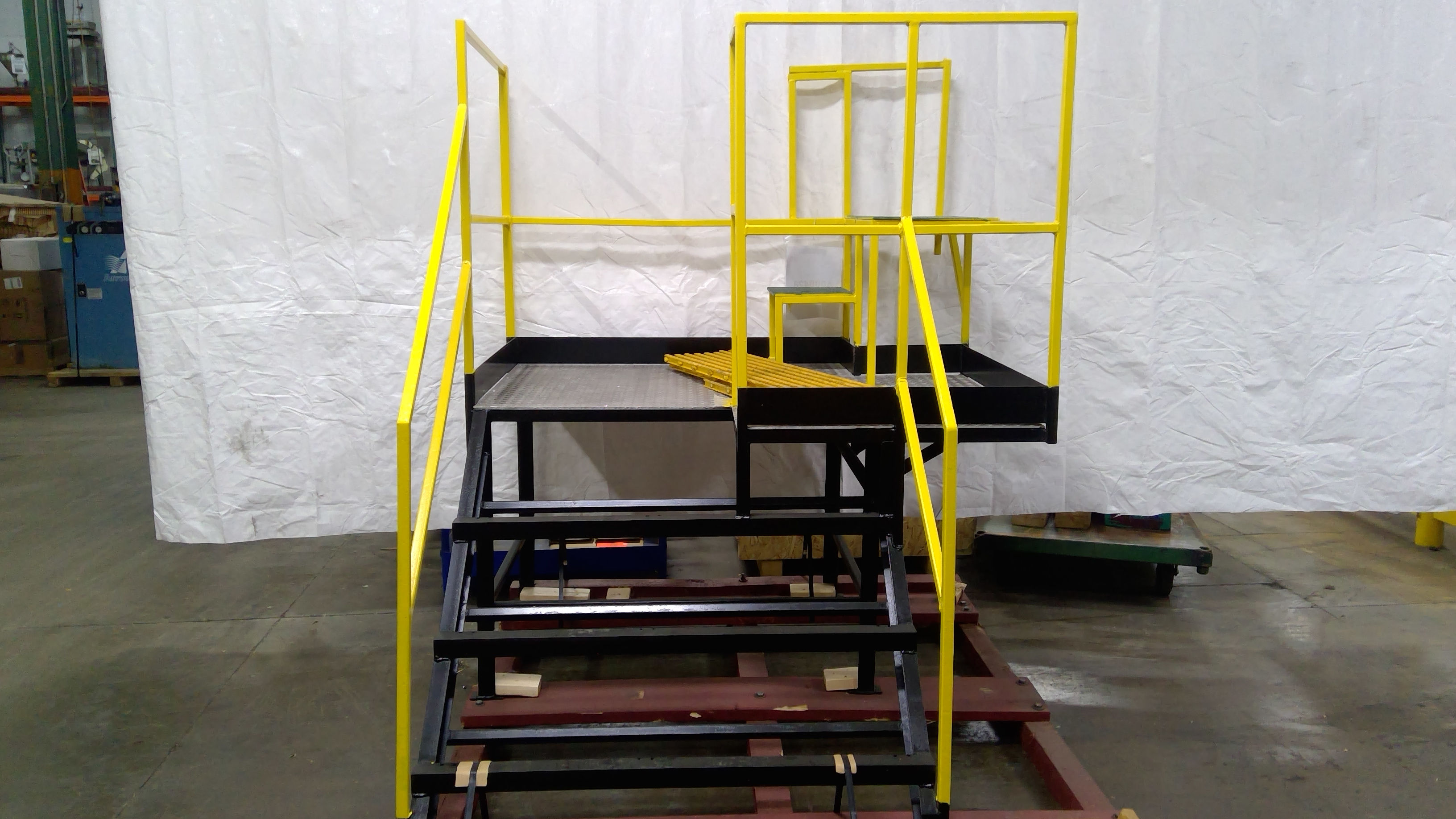 Painted Steel Work Platform