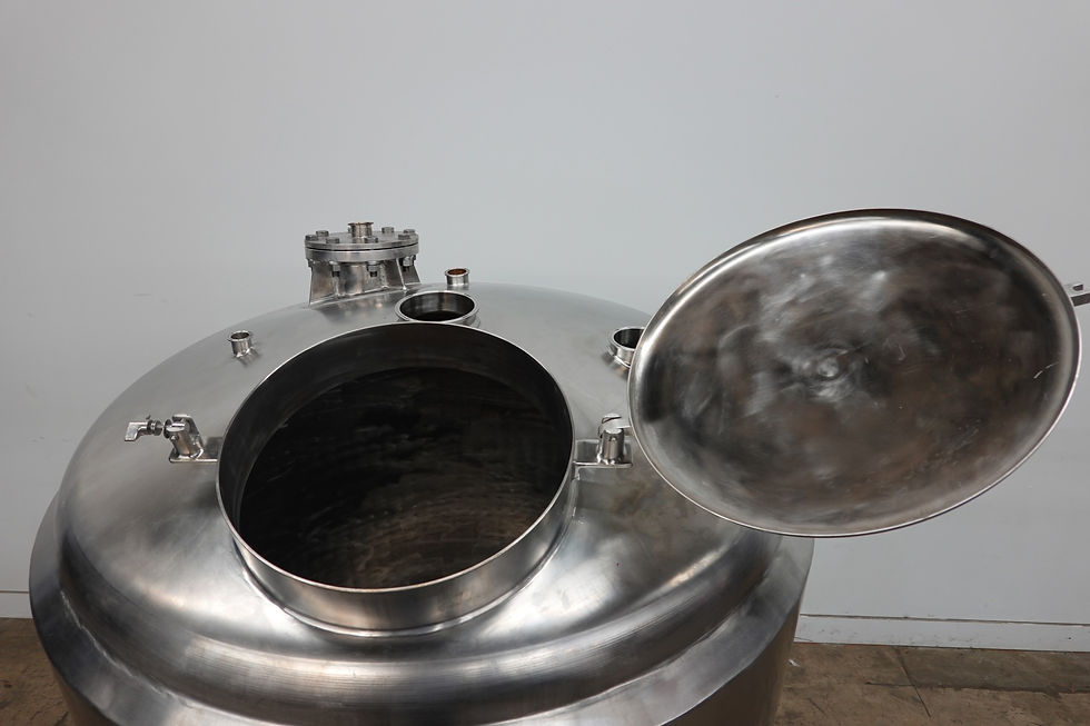 Thumbnail: Sharpsville Container, 700 gallon, 304 stainless steel holding tank