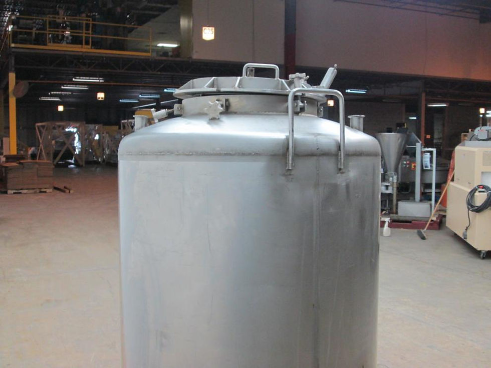 Thumbnail: 170 Gallon 304 stainless steel storage tank