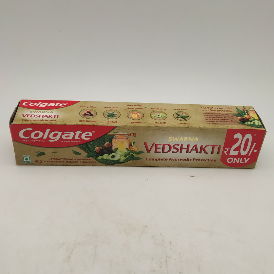 COLGATE SWARNA VEDSHAKTI TOOTHPASTE 40G