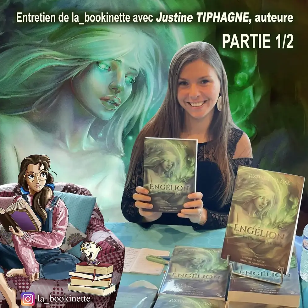 La Bookinette interviewe Justine Tiphagne