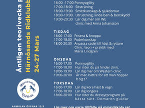 Teoriveckan vårterminen 2025