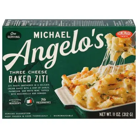 Michael Angelo's Three Cheese Baked Ziti Dinner
